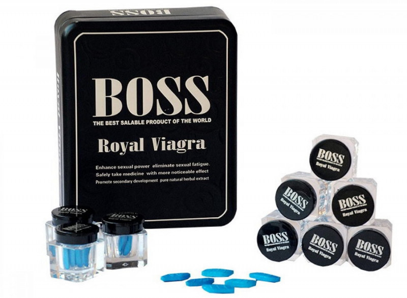 Возбуждающие таблетки для потенции "Boss Royal"